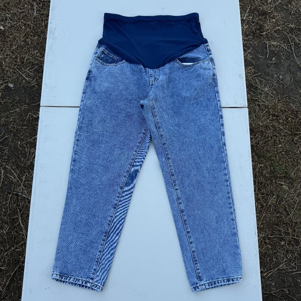 Straight Leg Maternity Jeans